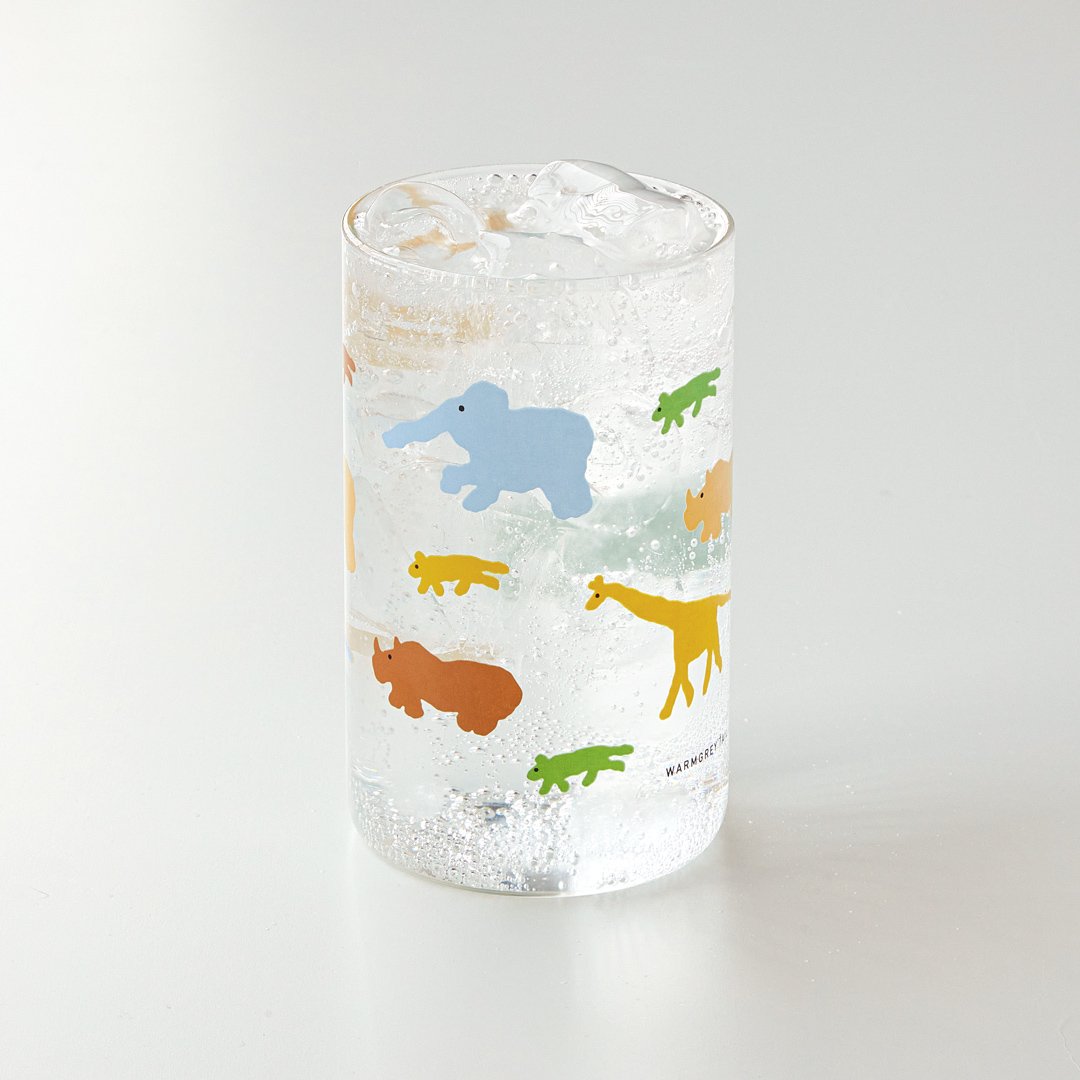 WARMGREY TAIL SAVANNA CARAMEL 玻璃杯
