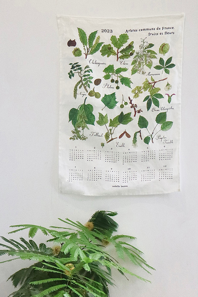Fog linen work 彩繪2023年亞麻年曆 多款