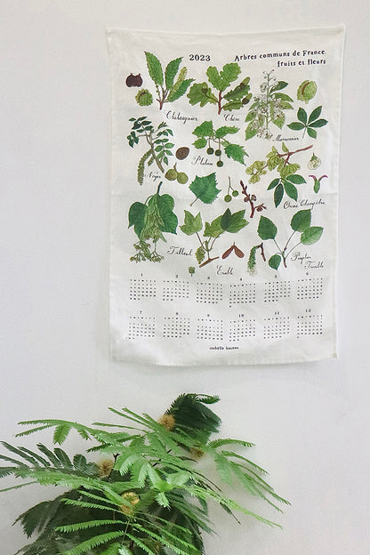Fog linen work 彩繪2023年亞麻年曆 多款