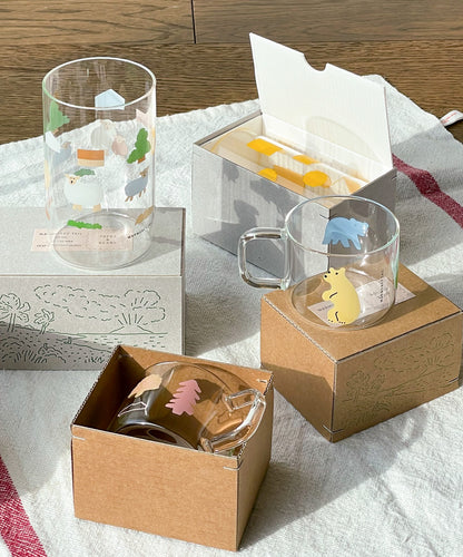 WARMGREY TAIL Sheep farm 綿羊圖案玻璃杯