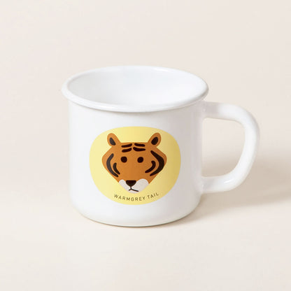 WARMGREY TAIL MEET TIGER老虎搪瓷馬克杯