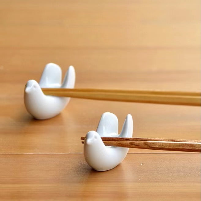 白山陶器 小鳥系列筷架 | 波佐見燒